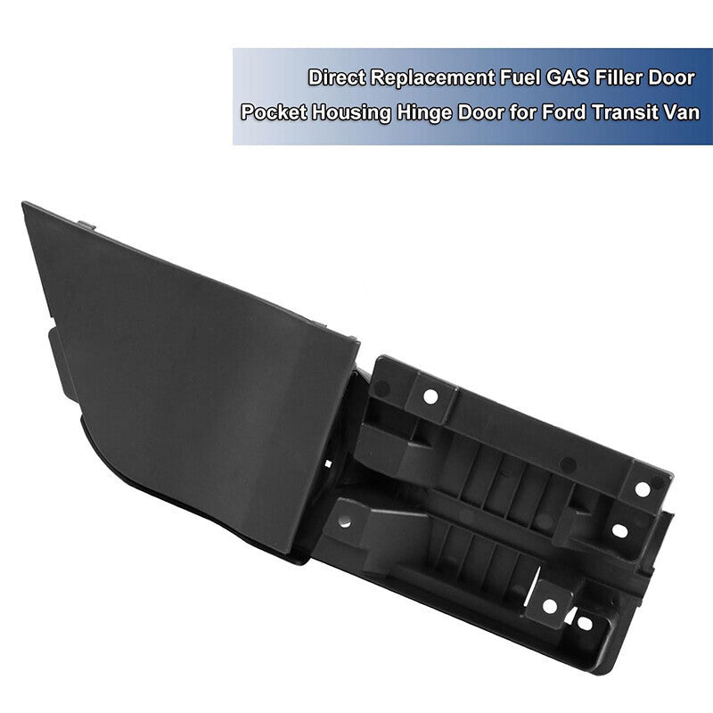 DURAFORCE Fit For 15-23 Transit Van Ford Fuel GAS Filler Door Housing Pocket w/ Hinge 150