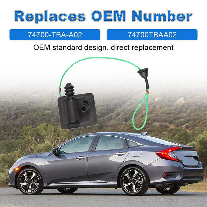 DURAFORCE Fuel Door Lid Actuator For Honda Civic 2016 2017 2018-2021 74700-TBA-A02