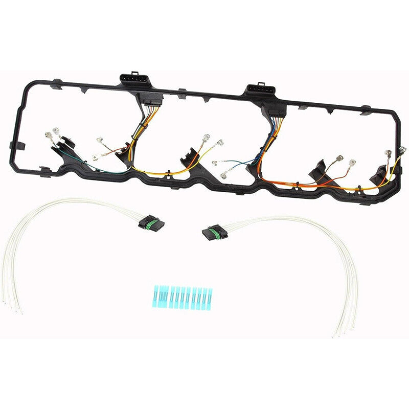 DURAFORCE Valve Cover Gasket w/ Wire Harness for 06-18 Dodge Ram Diesel 5.9L 6.7L L6