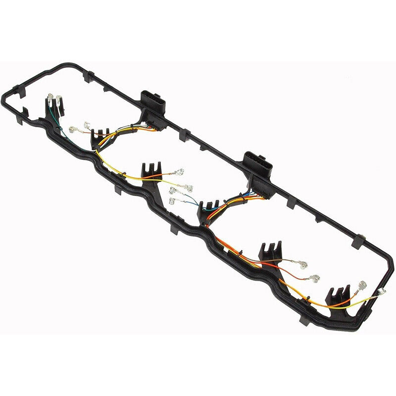 DURAFORCE Valve Cover Gasket w/ Wire Harness for 06-18 Dodge Ram Diesel 5.9L 6.7L L6