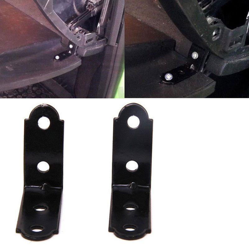 DURAFORCE 1 Pair Glove Box Hinge Repair Kit for 2001-2008 Audi A4 B6 B7 S4 RS4 8E