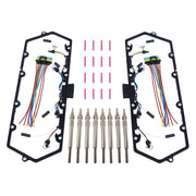 DURAFORCE Diesel Valve Cover Gasket & Injector & Glow Plug Harness Kit for 98-03 Ford 7.3L