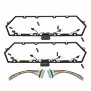 DURAFORCE Diesel Valve Cover Gasket & Injector & Glow Plug Harness Kit for 98-03 Ford 7.3L