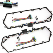 DURAFORCE Diesel Valve Cover Gasket & Injector & Glow Plug Harness Kit for 98-03 Ford 7.3L