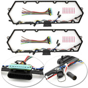 DURAFORCE Diesel Valve Cover Gasket & Injector & Glow Plug Harness Kit for 98-03 Ford 7.3L