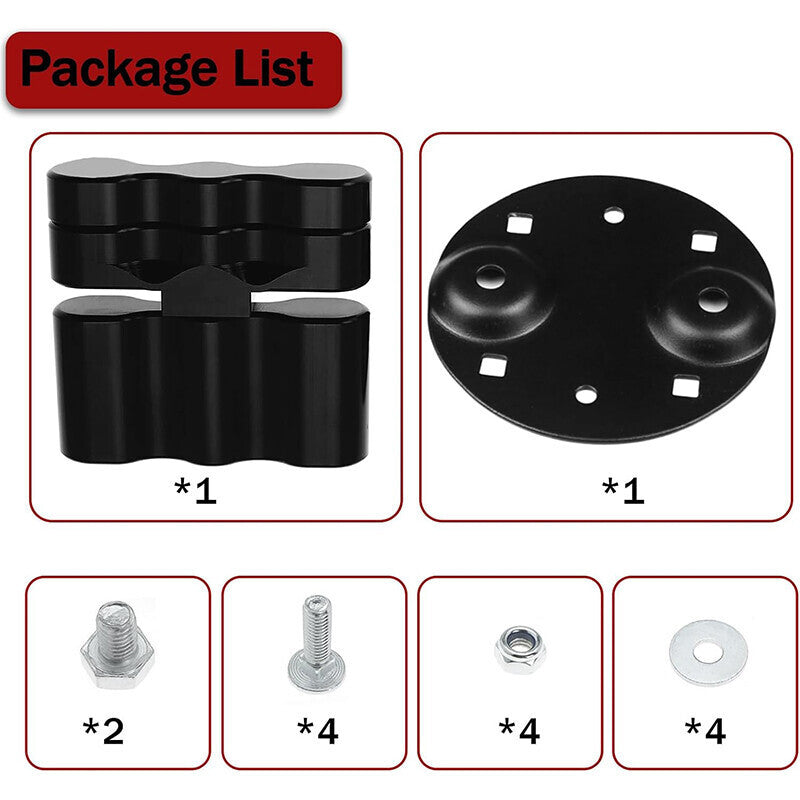 DURAFORCE 1 Pair for RX-PM Pack Mount Mounting Kit Gasoline Pack & Water Pack Mount Lock