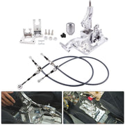 DURAFORCE Fit For K24 K20 K Swap EG EK K-Series Civic CRX RSX Shifter Cables Trans Bracket
