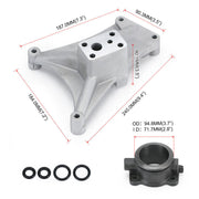 DURAFORCE Non EBPV Turbo Pedestal & Housing For 1994-1997 Ford 7.3L Powerstroke Diesel