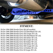 DURAFORCE Rear Lower Subframe Brace Tie Bar Billet For 1996-00 Honda Civic EK Si DX