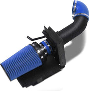 DURAFORCE 4" Black Cold Air Intake+Heat Shield Kit For 99-06 GMC/Chevy V8 4.8L/5.3L/6.0L