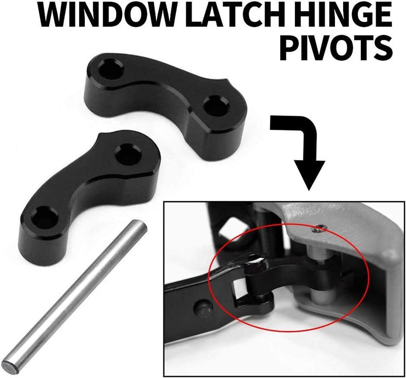 DURAFORCE Window Latch Hinge Pivot Fit for First Gen Toyota Tacoma Tundra Rear Quarter New