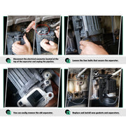 DURAFORCE Crankcase Breather Oil Separator For Freightliner Mack MP8 Detroit DD15 DD13