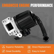 DURAFORCE Crankcase Breather Oil Separator For Freightliner Mack MP8 Detroit DD15 DD13