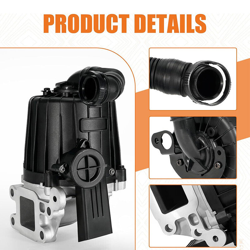 DURAFORCE Crankcase Breather Oil Separator For Freightliner Mack MP8 Detroit DD15 DD13
