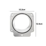 DURAFORCE Aluminum 92mm Throttle Body& Adapter Plate for Chevy GM Gen III LS1 LS2 LS3 LS6