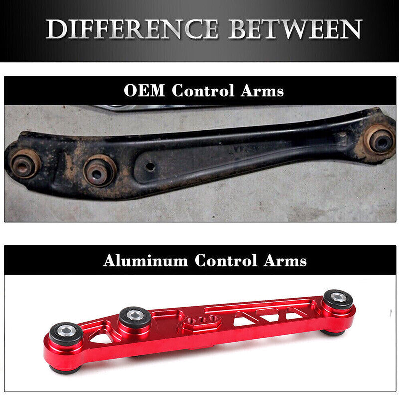 DURAFORCE LCA Lower Control Arms Kit Assemblies For 88-95 Civic EF EG6 / 94-01 Integra DC2