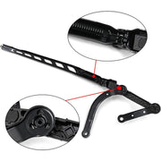 DURAFORCE Right Windshield Wiper Arm for BMW 5 Series E60 E61 525i 525xi 528i 530i Black