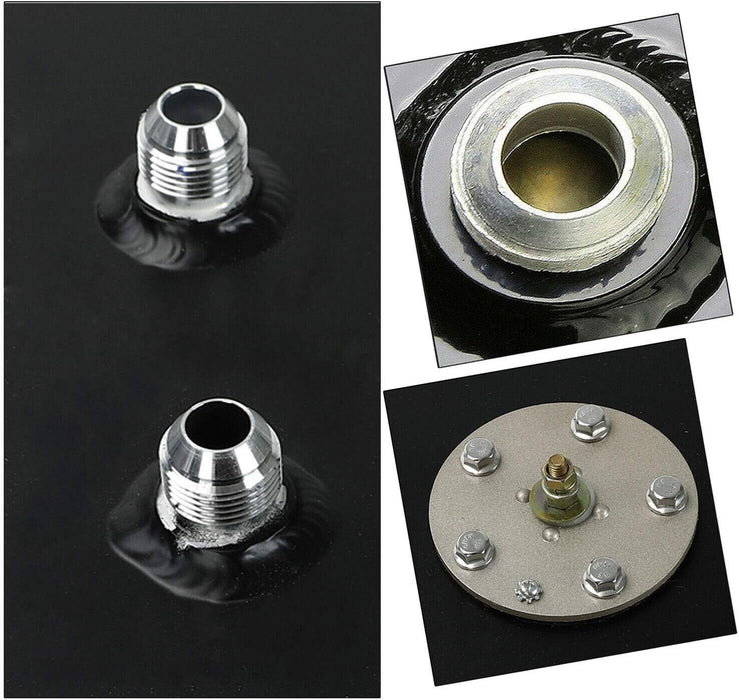 DURAFORCE 19 GALLON ALUMINUM LIGHTWEIGHT RACING FUEL CELL GAS TANK W/ CAP & LEVEL SENDER