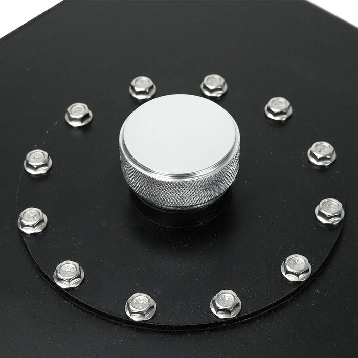 DURAFORCE 19 GALLON ALUMINUM LIGHTWEIGHT RACING FUEL CELL GAS TANK W/ CAP & LEVEL SENDER