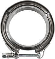DURAFORCE 3" V-Band Flange&Clamp Kit Male/Female With Ridge Exhaust Steel X4 PCS