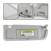 DURAFORCE Car Sun Visor Covers For Honda Civic 2006-2011 Driver&Passenger Light Gray Pair