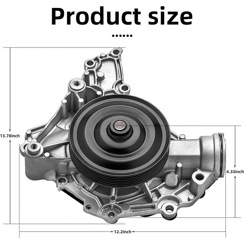 DURAFORCE For Mercedes-Benz C300 GLK350 E350 MB Mercedes E Class ML Water Pump with Gasket