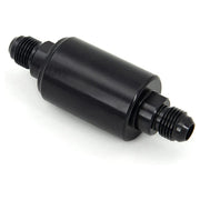 DURAFORCE High Flow Inline Fuel Filter Aluminium Alloy 100 Micron Cleanable AN6