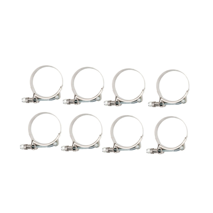 DURAFORCE 2.5" Aluminum Turbo Intercooler Piping Kit + Elbow Hose + Bolt Clamps Part New