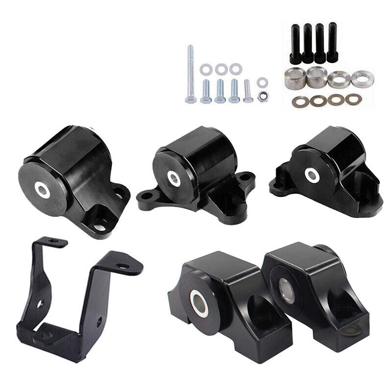 DURAFORCE Motor Mount Engine Torque Bracket 2 Bolt For Honda Civic 96 97 98 99 00 EK B16 B