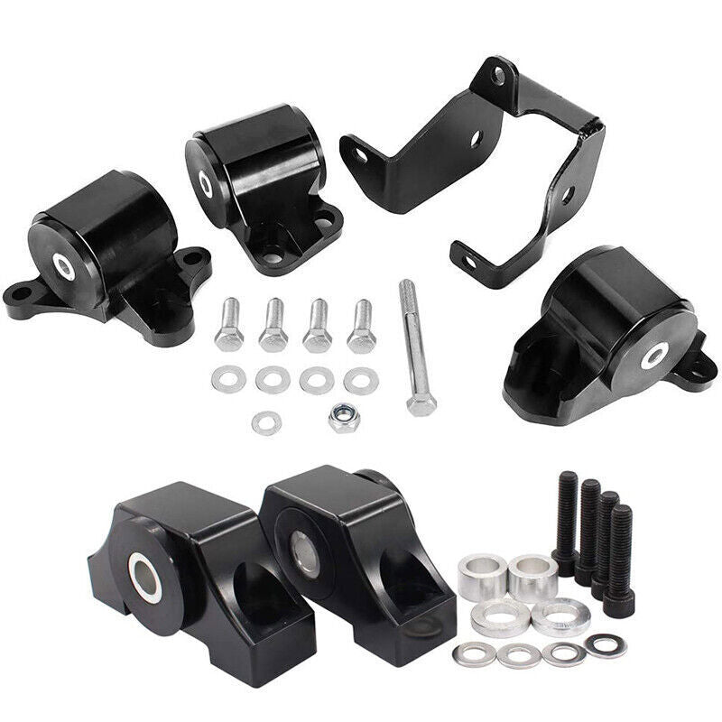 DURAFORCE Motor Mount Engine Torque Bracket 2 Bolt For Honda Civic 96 97 98 99 00 EK B16 B