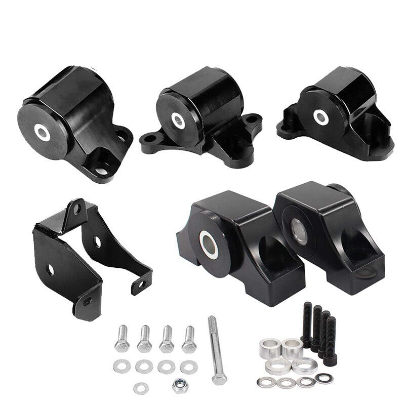 DURAFORCE Motor Mount Engine Torque Bracket 2 Bolt For Honda Civic 96 97 98 99 00 EK B16 B