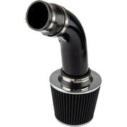 DURAFORCE Black 3" Cold Air Intake Filter Induction Kit Pipe Power Flow Hose System US New