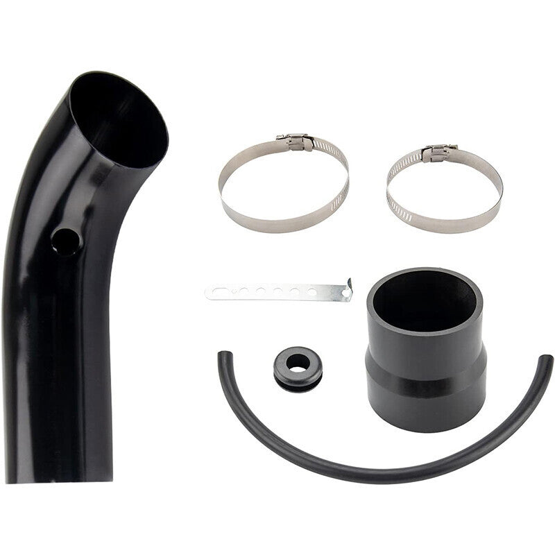 DURAFORCE Black 3" Cold Air Intake Filter Induction Kit Pipe Power Flow Hose System US New