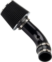DURAFORCE Black 3" Cold Air Intake Filter Induction Kit Pipe Power Flow Hose System US New