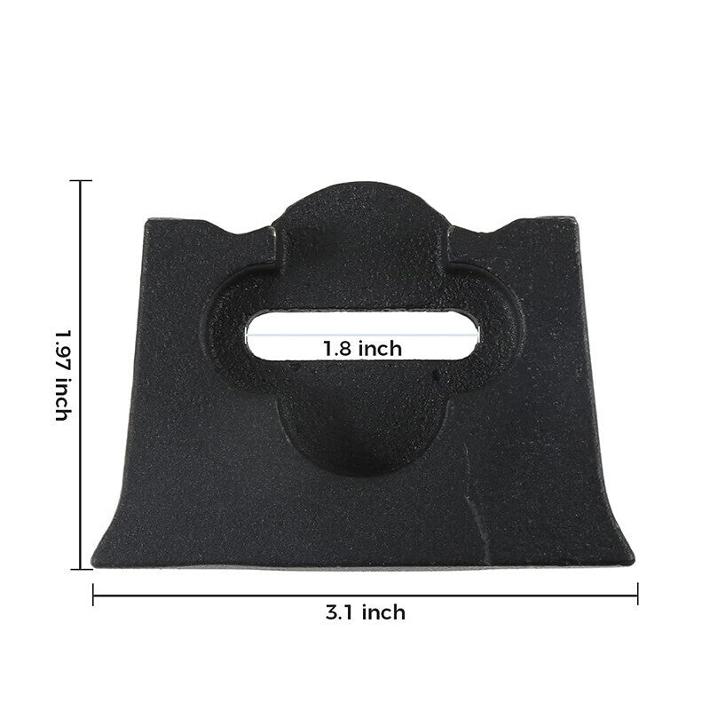 DURAFORCE Tailgate Limiter Latch Stop Bumper for Jeep Wrangler JK 2007-2017 Accessories