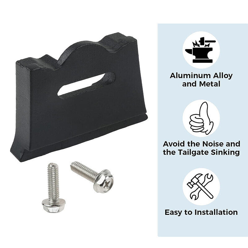 DURAFORCE Tailgate Limiter Latch Stop Bumper for Jeep Wrangler JK 2007-2017 Accessories