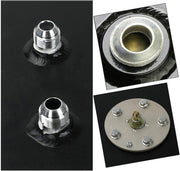 DURAFORCE 19 GALLON/72L ALUMINUM LIGHT SLIM FUEL/GAS TANK CELL+LEVEL SENDER+NECK TOP-FEED