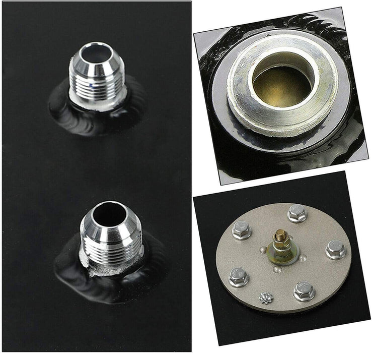 DURAFORCE 19 GALLON/72L ALUMINUM LIGHT SLIM FUEL/GAS TANK CELL+LEVEL SENDER+NECK TOP-FEED