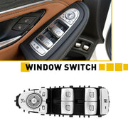 DURAFORCE Front Master Power Window Switch For Mercedes Benz C300 Sedan GLC300 2015-2020