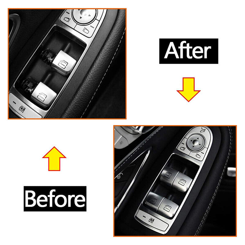 DURAFORCE Front Master Power Window Switch For Mercedes Benz C300 Sedan GLC300 2015-2020