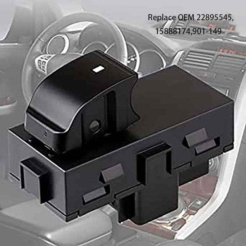 DURAFORCE 4x Window Switch for 2007-2014 Chevy Silverado 1500 2500 HD 3500 HD GMC Sierra