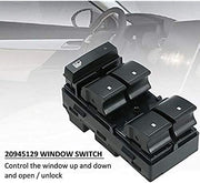DURAFORCE 4x Window Switch for 2007-2014 Chevy Silverado 1500 2500 HD 3500 HD GMC Sierra