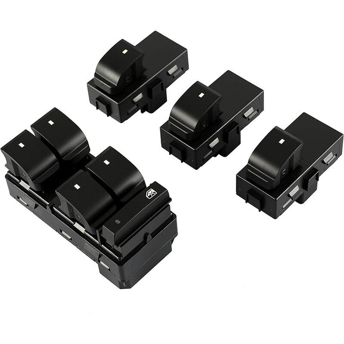 DURAFORCE 4x Window Switch for 2007-2014 Chevy Silverado 1500 2500 HD 3500 HD GMC Sierra