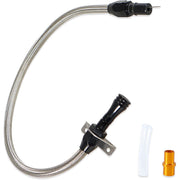 DURAFORCE Transmission Dipstick Stainless Braided Hose for Chevy GM TH350 TH-400 700R4 SBC