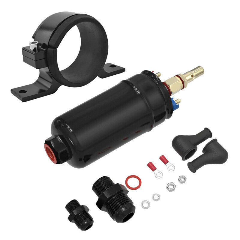 DURAFORCE 300LPH External Inline Fuel Pump 0580254044 Replace With Mount Bracket US STOCK