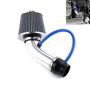 DURAFORCE Car Cold Air Intake Filter Induction Kit 3" Pipe Aluminum Power Flow Hose System