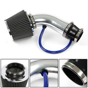 DURAFORCE Car Cold Air Intake Filter Induction Kit 3" Pipe Aluminum Power Flow Hose System