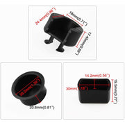 DURAFORCE Tailgate Hinge Pivot Bushing Insert Kit for Dodge Ram Ford f150 f250 f350 Trucks