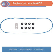 DURAFORCE Valve Gasket LS Set Cover for GM 5.3L 5.7L 4.8L 6.0L 6.2L Fel-Pro Engine VS50504