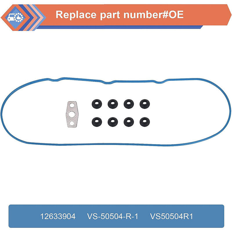 DURAFORCE Valve Gasket LS Set Cover for GM 5.3L 5.7L 4.8L 6.0L 6.2L Fel-Pro Engine VS50504